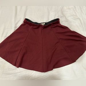 Brandy Melville pleated mini skirt